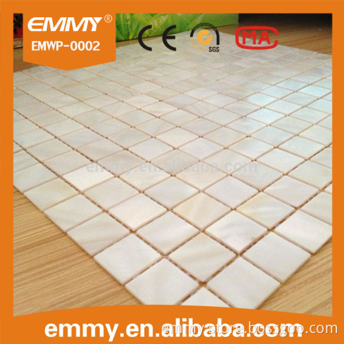 white square mother of pearl shell mosaic with high quality